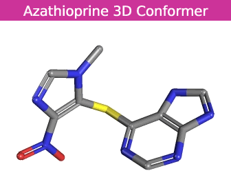 Azathioprine 3D
