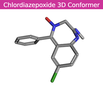 Chlordiazepoxide 3D