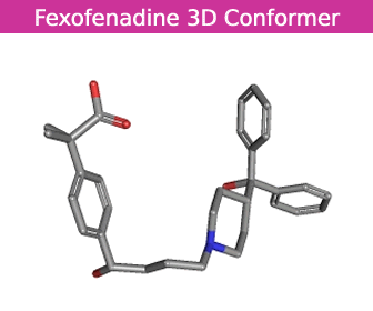Fexofenadine 3D