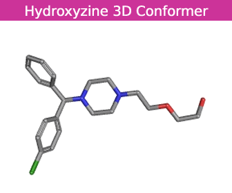 Hydroxyzine 3D