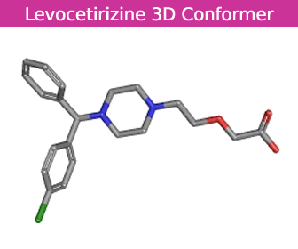 Levocetirizine 3D