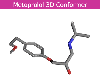 Metoprolol 3D