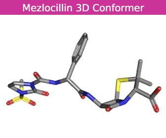 Mezlocillin 3D